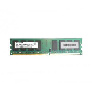 EBE41UF8ABFA-8G-E | Elpida 4GB PC2-6400 non-ECC Unbuffered DDR2-800MHz CL6 240-Pin DIMM Dual Rank Memory
