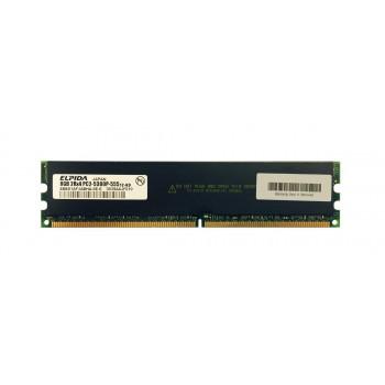 EBE81AF4ABHA-6E-E | Elpida 8GB PC2-5300 ECC Registered DDR2-667MHz CL5 240-Pin DIMM 1.8V Dual Rank Memory Module