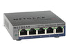 GS105E-200UKS | Netgear ProSAFE 5-Port Gigabit Unmanaged Plus Switch (With VLANs QoS & IGMP Snooping)