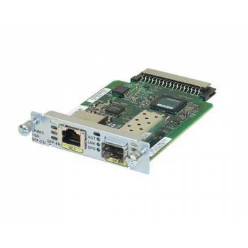 EHWIC-1GE-SFP-CU | Cisco 1-Port 10/100/1000Base-T Gigabit Ethernet High-Speed Wan Interface Card