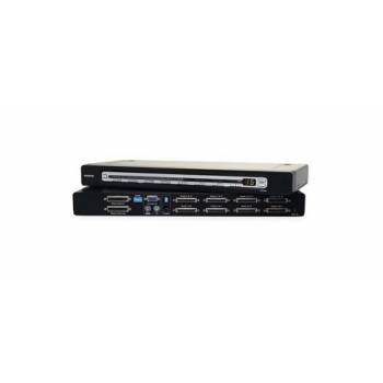F1DA116QEA| Belkin Omniview 16-Port Pro3 USB and PS/2 KVM Switch Stackable