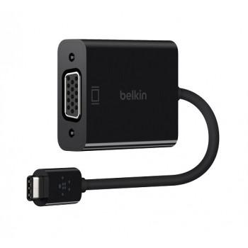 F2CU037BTBLK | Belkin USB / VGA Video Adapter Type C USB HD-15 VGA Black