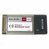 F5D7010 | Belkin Wireless 802.11g Cardbus Notebook NIC 54Mbps Soho Network