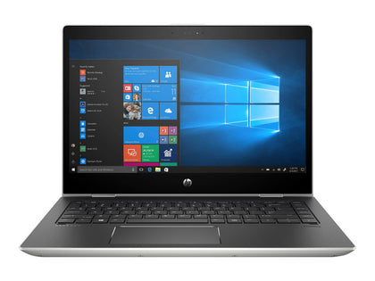 4LT43ET#ABU | HP ProBook x360 440 G1 Flip design Core i5 8250U / 1.6GHz Win 10 Pro 64-bit 8GB RAM 256GB SSD NVMe 14" IPS Touchscreen 1920 x 1080 (Full HD) UHD Graphics 620 Laptop