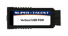 FLM8GQ09V | Super Talent 8GB MLC USB 2.0 9-Pin Vertical FDM Solid State Drive