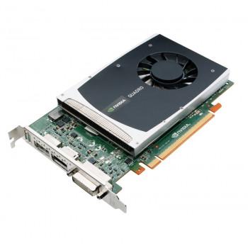 FZ556AV | HP Nvidia Quadro FX5800 PCI-Express X16 4GB GDDR3 400MHz Dual DVI 1x3-Pin Mini DIN Video Graphics Card