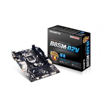 GA-B85M-D2V | Gigabyte Motherboard CPU i3 i5 i7 LGA1150 Intel B85 DDR3 SATA3 USB 3.0