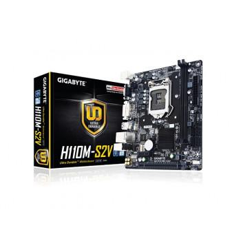 GA-H110M-S2V | Gigabyte Motherboard CPU i3 i5 i7 LGA1151 Intel DDR4 VGA DVI USB3
