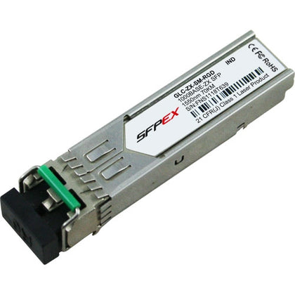 GLC-ZX-SM-RGD= | Cisco Single-Mode 1Gbps 1000Base-ZX Fiber 70km 1550nm Duplex LC Connector SFP Network Transceiver Module