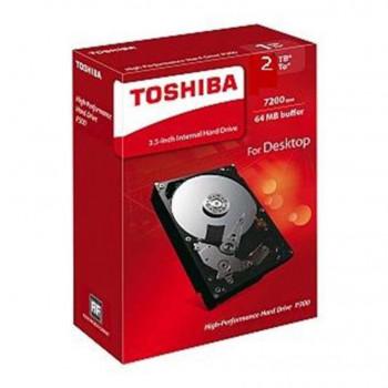 HDWD120XZSTA | Toshiba P300 2TB 7200RPM SATA 6GB/s 64MB Cache 3.5-inch Hard Drive
