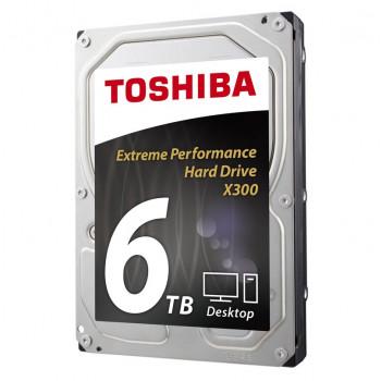 HDWE160XZSTA | Toshiba X300 6TB 7200RPM SATA 6GB/s 64MB Cache 3.5-inch Hard Drive