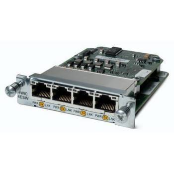 HWIC-4ESW | Cisco 2800 Series 4Ports 10/100 Ethernet Switch Wan Interface Card