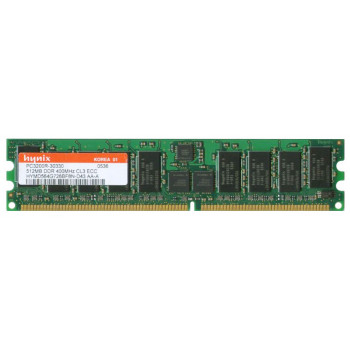 HYMD564G726BF8N-D43 | Hynix 512MB PC3200 ECC Registered DDR-400MHz CL3 184-Pin DIMM 2.5V Memory Module