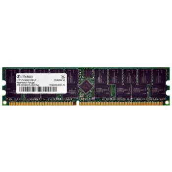 HYS72D256320HBR-5-C | Infineon 2GB PC3200 ECC Registered DDR-400MHz CL3 184-Pin DIMM 2.5V Memory Module