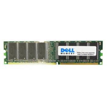 J0204 | Dell 1GB PC2700 non-ECC Unbuffered DDR-333MHz CL2.5 184-Pin DIMM 2.5V Memory