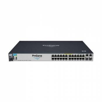 J9086-61001 HP ProCurve E2610-24-PPoE 24-Ports 10/100Base-TX Managed Stackable Fast Ethernet Switch with 2 x SFP (mini-GBIC)