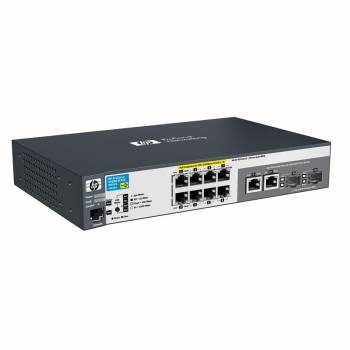 J9137-69001 HP ProCurve 2520-8-PoE Ethernet Switch 2 x SFP (mini-GBIC) Shared 8 x 10/100Base-TX LAN 2 x 10/100/1000Base-T