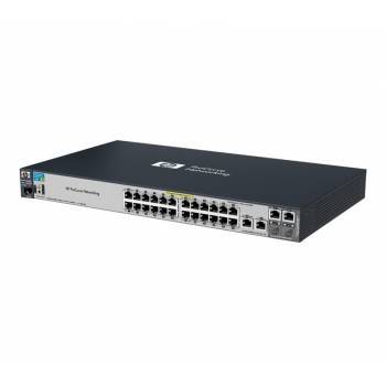 J9138A HP ProCurve E2520-24-PoE Ethernet Switch 2 x SFP (mini-GBIC) Shared 2 x 10/100/1000Base-T 24 x 10/100Base-TX LAN