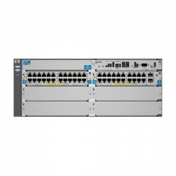 J9533A HP ProCurve E5412-92G-PoE 92-Ports Layer-4 Managed v2 zl Gigabit Ethernet Switch with 2 x SFP (mini-GBIC)