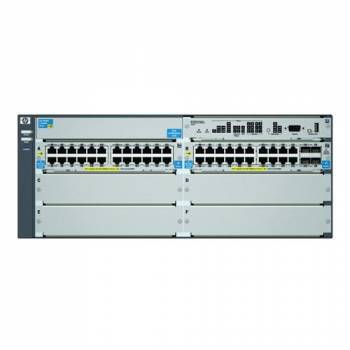 J9539A HP ProCurve E5406-44G-PoE 44-Ports Layer-4 Managed v2 zl Gigabit Ethernet Switch with 4 x SFP (mini-GBIC)