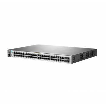 J9772A#ABA HP 2530 48-Port 48 x 10/100/1000 (PoE+) + 4 x Gigabit SFP 110/220V AC 1U Rack-Mountable Switch