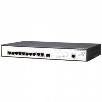 JD864A HP V1905-10G-PoE Ethernet Switch 10 Port 1 Slot 10 10/100/1000Base-T 1 x SFP (mini-GBIC)