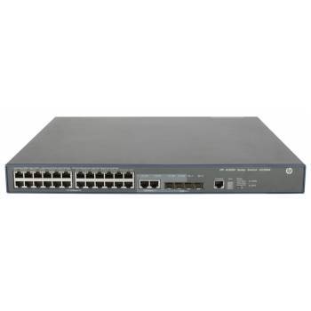 JG306A HP 3600-24-PoE+ V2 SI Switch Layer4 Managed 24 X 10/100 + 4 X Gigabit SFP