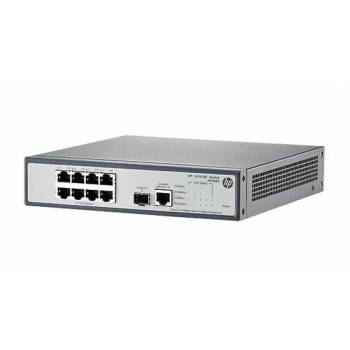 JG348A HP 1910-8G Switch 8 Ports Manageable 8 x RJ-45 1 x Expansion Slots 10/100/1000Base-T Desktop, Rack-mountable
