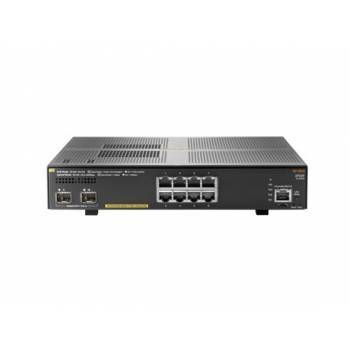 JL258A HP Aruba 2930F 8G PoE+ 2SFP+ 8-Ports 8 x 10/100/1000 (PoE+) + 2 x 1 Gigabit / 10 Gigabit SFP+ L3 Managed