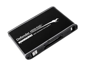 KDH3B-1T | Kanguru Defender Secure 1TB USB 3.0 (Encrypted) 2.5-inch External Hard Drive