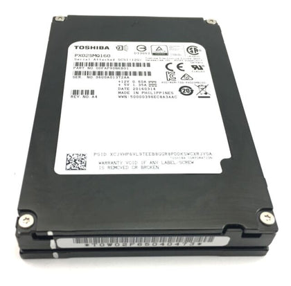 KPM5XVUG1T60 Toshiba PM5-V Series 1.6TB TLC SAS 12Gbps Mixed Use (SIE) 2.5-inch Solid State Drive