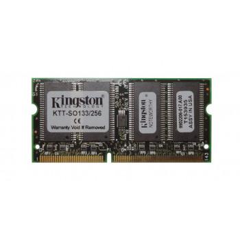 KTC-SO133/256 | Kingston 256MB PC133 non-ECC Unbuffered 133MHz CL3 144-Pin SODIMM 3.3V Memory