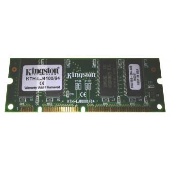 KTH-LJ4100/64 | Kingston 64MB PC100 non-ECC Unbuffered 100MHz CL2 100-Pin DIMM 3.3V Memory