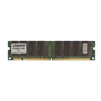 KTH6501/256 | Kingston 256MB PC100 non-ECC Unbuffered 100MHz CL2 168-Pin DIMM 3.3V Memory