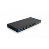 LGS116 Linksys 16-Port Gigabit Ethernet Switch 16 Ports 16 X Rj-45 10/100/1000base-T Desktop Wall Mountable