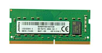LV32D4S2S8HD-8 Kingston 8GB PC4-25600 DDR4-3200MHz non-ECC Unbuffered CL22 260-Pin SoDimm 1.2V Single Rank Memory Module