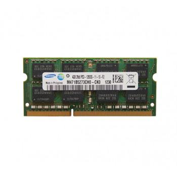 M471B5273CH0.CK0 | Samsung 4GB PC3-12800 non-ECC Unbuffered DDR3-1600MHz CL11 204-Pin SODIMM 1.5V Dual Rank Memory