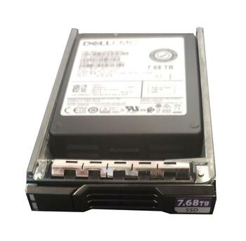 M85R4 Dell 7.68TB SAS 12Gbps 512e Read Intensive 2.5-inch Internal Solid State Drive with 3.5-inch Hybrid Carrier