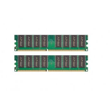 MD2048KD1-400 | PNY Technologies 2GB Kit (2 X 1GB) PC3200 non-ECC Unbuffered DDR-400MHz CL3 184-Pin DIMM 2.5V Dual Rank Memory