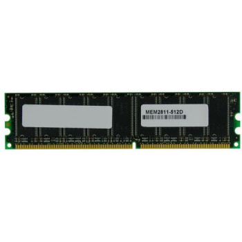 MEM2811-512D | Cisco 512MB PC2700 ECC Unbuffered DDR-333MHz CL2.5 184-Pin DIMM 2.5V Memory