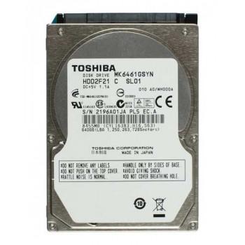 MK6461GSYN | Toshiba 640GB 7200RPM SATA 3Gbps 16MB Cache 2.5-inch Hard Drive