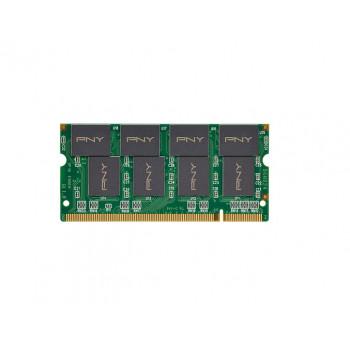 MN1024SD1-333 PNY 1GB PC2700 non-ECC Unbuffered DDR-333MHz CL2.5 200-Pin SODIMM 2.5V Single Rank Memory
