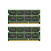 MN4096KD3-1066 PNY 4GB Kit (2 X 2GB) PC2-8500 non-ECC Unbuffered DDR2-1066MHz CL7 200-Pin SODIMM 1.5V Dual Rank Memory