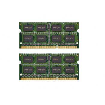 MN8192KD3-1333-AP PNY 8GB Kit (2 X 4GB) PC3-10600 non-ECC Unbuffered DDR3-1333MHz CL9 204-Pin SODIMM 1.5V Dual Rank Memory