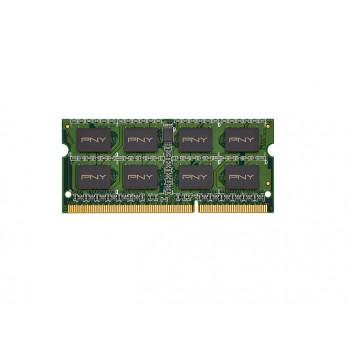 MN8192SD3-1333 PNY 8GB PC3-10600 non-ECC Unbuffered DDR3-1333MHz CL9 204-Pin SODIMM 1.5V Dual Rank Memory