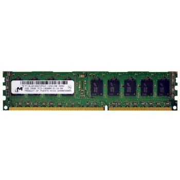MT18JSF25672PDZ-1G4D1AB | Micron Technology 2GB PC3-10600 ECC Registered DDR3-1333MHz CL9 240-Pin DIMM 1.35V Low Voltage Dual Rank Memory