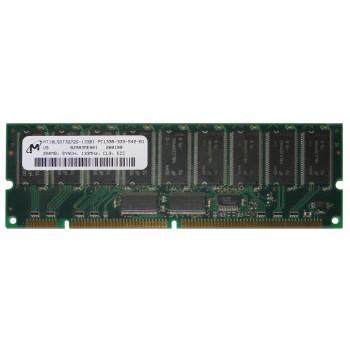MT18LSDT3272G-133B1 | Micron Technology 256MB PC133 ECC Registered 133MHz CL3 168-Pin DIMM 3.3V Single Rank Memory