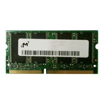MT8LSDT3264HY-133 | Micron 256MB PC133 non-ECC Unbuffered 133MHz CL3 144-Pin SODIMM Dual Rank Memory