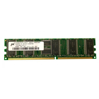 MT9VDDT3272G-265C3 | Micron Technology 256MB PC2100 ECC Registered DDR-266MHz CL2.5 184-Pin DIMM 2.5V Single Rank Memory