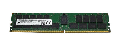 MTA36ASF4G72PZ-3G2E7 Micron 32GB DDR4-3200MHz PC4-25600 Registered ECC CL22 288-Pin DIMM 1.2V Dual Rank Memory Module